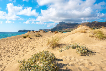 Falassarna beach. Crete, Greece