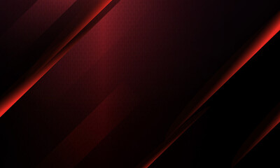 Abstract dark background with red sharp oblique stripes