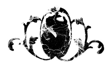 Grunge adornment elements