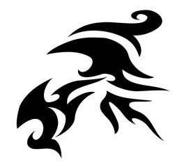 Grunge adornment elements