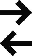 Arrow icon. Arrow. Cursor. Different arrow sign. Black vector arrow icon. Modern simple arrow. Vector illustration.