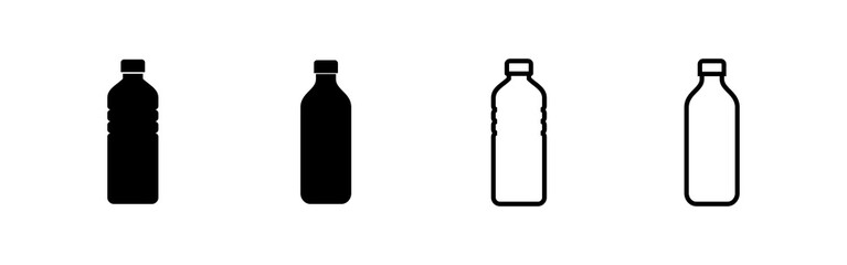 Bottle icon vector. bottle sign and symbol