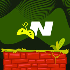 Game Alphabet N Logo