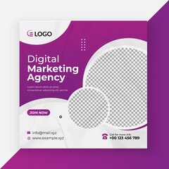 Digital Marketing Corporate Social Media Post banner Template