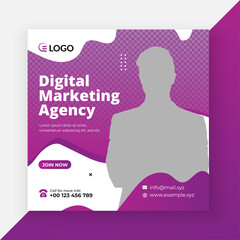 Digital Marketing Corporate Social Media Post banner Template