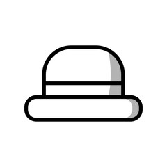Hat icon logo vector.