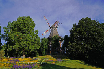 The coffee mill on the rampart in Bremen.
