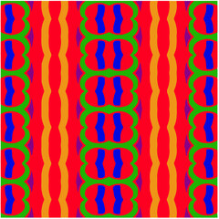 Seamless vector background with repeat pattern. multicolored  mosaic. Perfect for fashion, textile design, cute themed fabric, on wall paper, wrapping paper, fabrics and home decor.