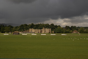 Cowdray polo fields at Midhurst, West Sussex