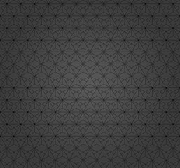 Geometric abstract pattern. Geometric modern ornament. Seamless modern dark background