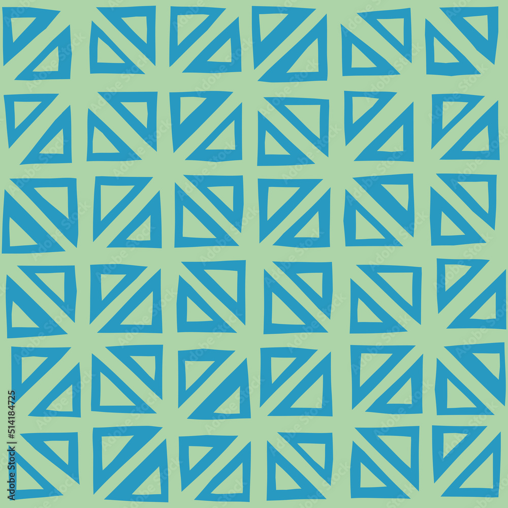 Aufkleber seamless geometric pattern with triangles