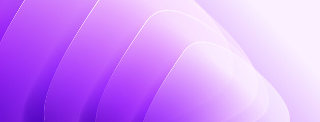 Abstract colored background made of translucent shapes in purple colors