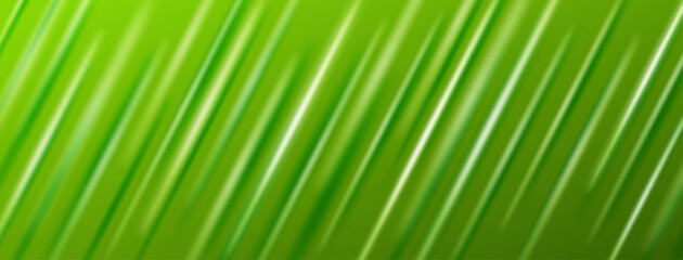 Abstract background in green colors made of soft oblique lines