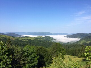 view from the mountain