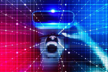 visore, occhiali, 3d,  metaverso, realtà virtuale, realtà aumentata