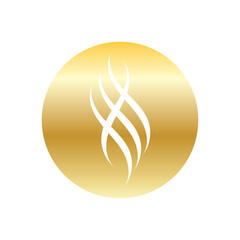 Hair treatment logo removal logo vector image design illustration