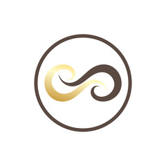 Hair treatment logo removal logo vector image design illustration