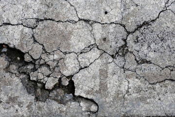 abstract form on grunge floor