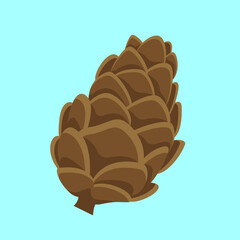 Cone, Christmas tree cone, conifer cone