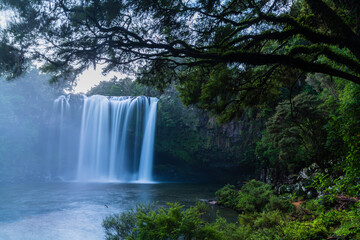 Fototapeta premium ニュージーランド ノースランド地方のケリケリにあるレインボーフォールズ