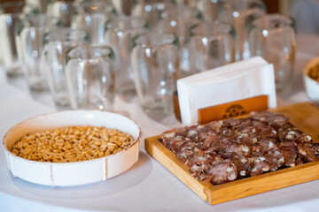 glass of milk and chocolate