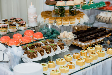 cake with candles and flowers