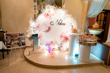 christmas table setting