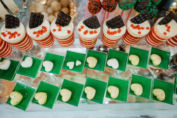 christmas decoration on a table