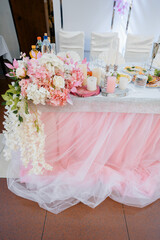 wedding table decoration