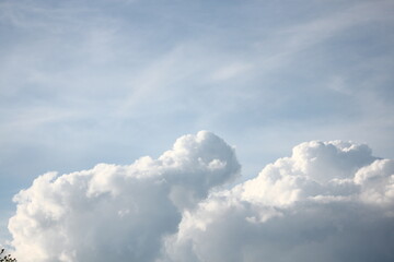 ciel et nuages en Normandie