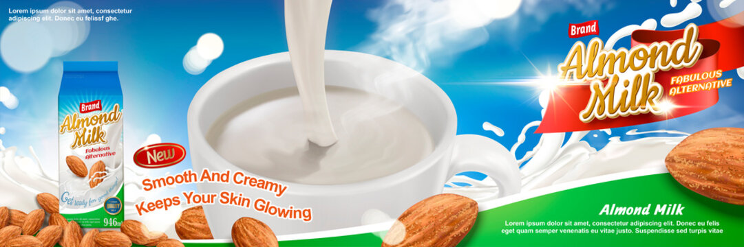 Almond Milk Ads