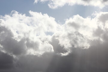 Obraz premium ciel et nuages en Normandie