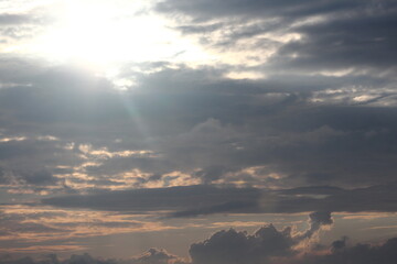 ciel et nuages en Normandie