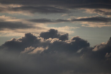 ciel et nuages en Normandie