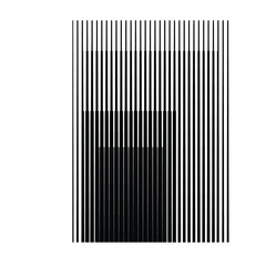 Rectangle Logo with lines, circles, ovals .Modern art design .Black Vector stripes .Straight speed lines .Geometric shape. Wall art .