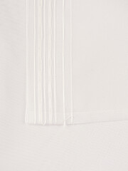 Tulle curtains white and yellow texture