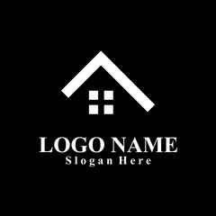 Home interior themed vector logo
