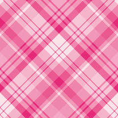 Seamless pattern in lovely pink colors for plaid, fabric, textile, clothes, tablecloth and other things. Vector image. 2