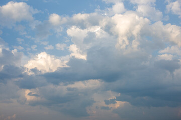 Picture dramatic clouds