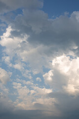 Picture dramatic clouds