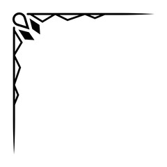 Obraz premium abstract art corner edge