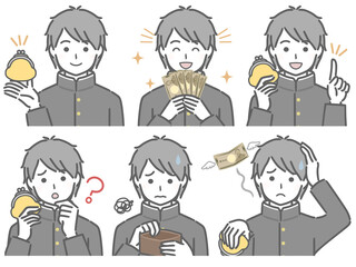 お金に関する色々　男子学生