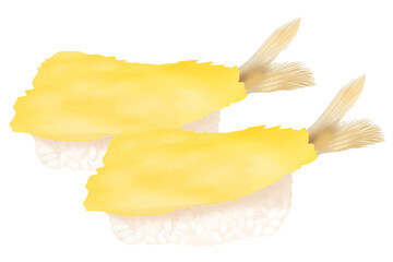 魚の天ぷら寿司