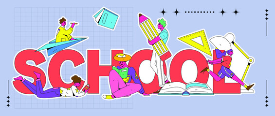 Reading leads to knowledge vector concept illustration
