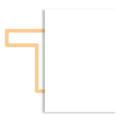 infographic label with number