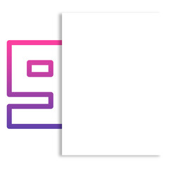 gradient number text box