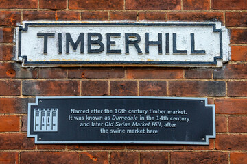 Timberhill in Norwich, UK