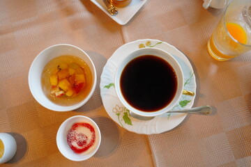 箱根のモーニング