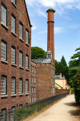 Fototapeta na wymiar Quarry Bank Mill - Cheshire - United Kingdom