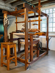 Obraz na płótnie Canvas Industrial Heritage - Weaving Cotton